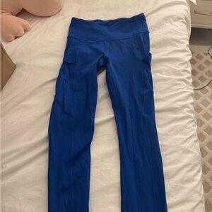 Lululemon Athletica Royal Blue Leggings
